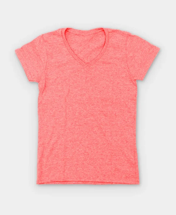 V-neck Plain T-Shirt - Image 5